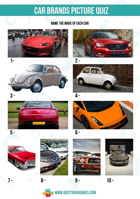 Car Quizzes .